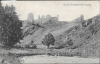 Zcenina hradu Poen od Male.