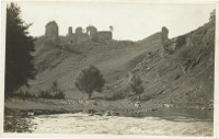 Zcenina hradu Poen od Male