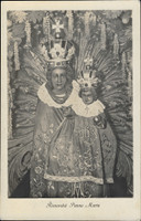 Na ernobl fotografii je soka Panny Marie s Jekem.