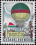 eskoslovensk potovn znmka s nominln hodnotou 1,60 Ks byla vydna k pleitosti svtov filatelistick vstavy Praga 1978.
Na vcebarevn znmce je vidt balon, emblm vstavy, ozdobn prvky a npisy ESKOSLOVENSKO a 1.60KS. Balon m zelenou horn st,
erven pruh uprosted a svisl lut a bl pruhy dole. Je vidt erven kormidlo a mal dolu visc vesla.